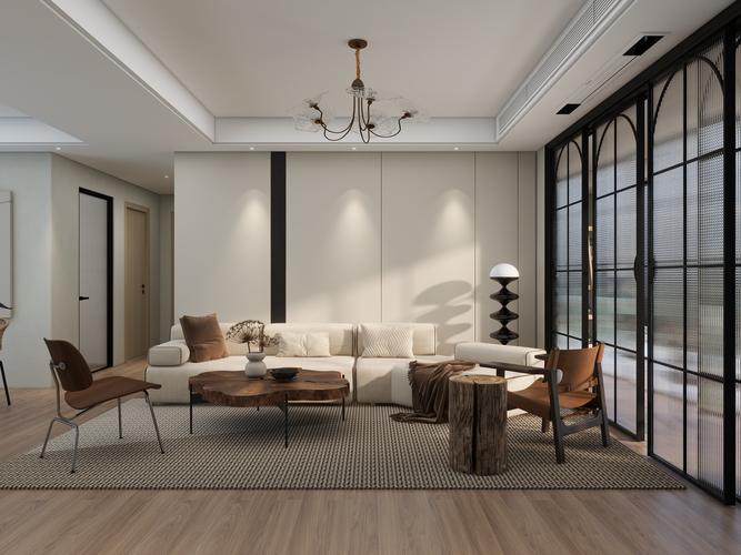 侘寂風(fēng)普通住宅室內(nèi)裝修設(shè)計(jì) 于樸素中見永恒，在不完美中尋安寧